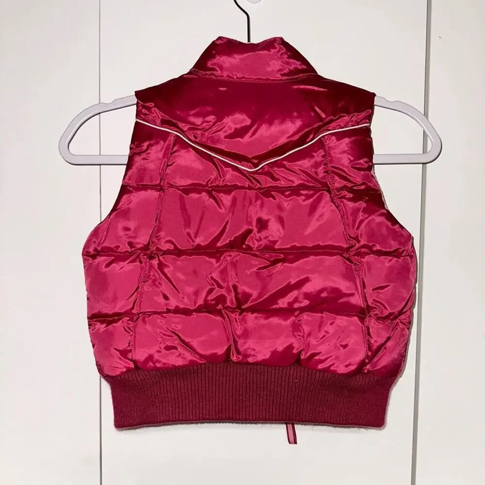 Girls XS Puffer Vest Jacket Old Navy - Hot Pink Extra Small